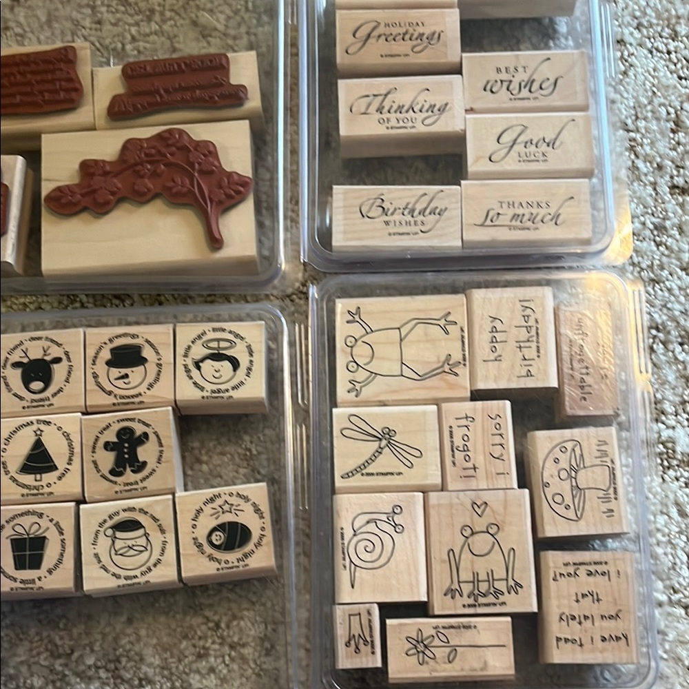 Stampin Up - 4 stamp sets